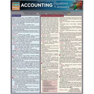 Accounting Equations &amp; Answers - New (SKU: 15767241)