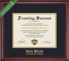 Framing Success Classic 7 x 9 Diploma with Double mat- ONLINE ONLY