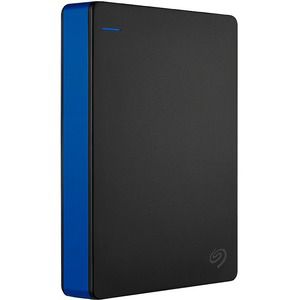 Seagate 4TB Game Drive for PS4 Black with Blue trim - ONLINE ONLY