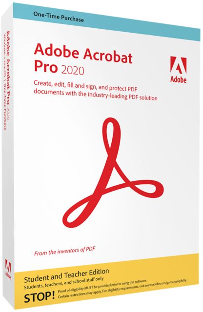 ADOBE ACROBAT PRO 2020 MAC (ESD)