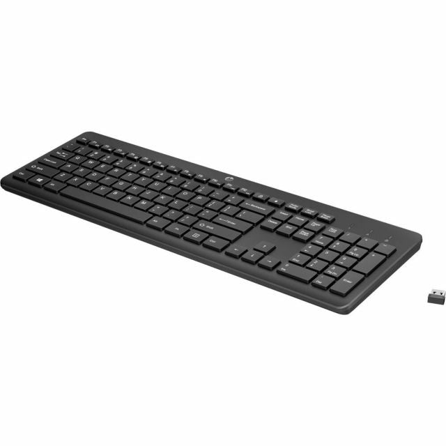 HP 230 USB Wireless Keyboard, Black