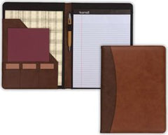 PADFOLIO 2 TONE BROWN/TAN