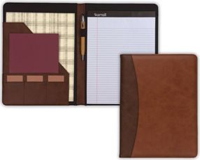 PADFOLIO 2 TONE BROWN/TAN