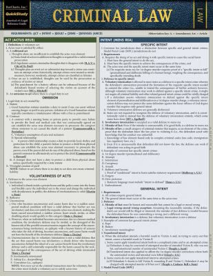 CRIMINAL LAW