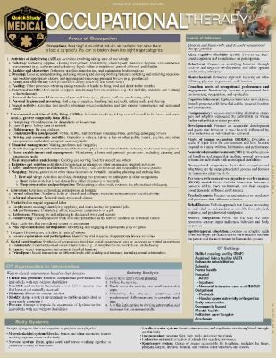 OCCUPATIONAL THERAPY