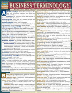 BUSINESS TERMINOLOGY
